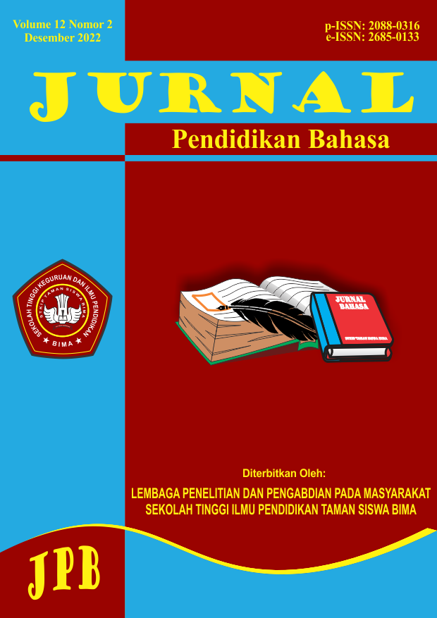 					View Vol. 16 No. 3 (2026): JURNAL PENDIDIKAN BAHASA
				